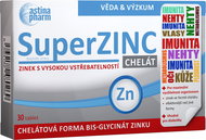 Astina SuperZINC Chelate 30 tablets - Zinc