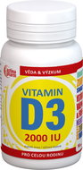 Astina Pharm Vitamin D3, 2000 IU 90 tablets - Vitamin D3