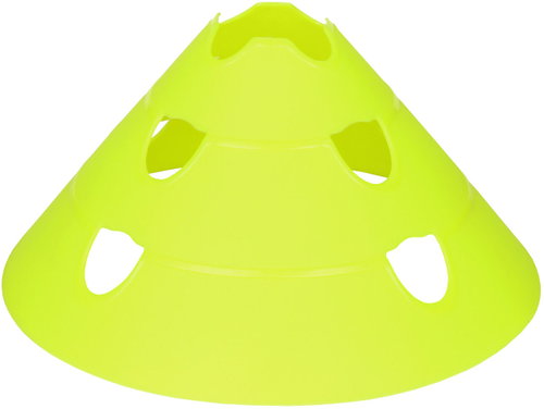 Merco Mega Cones 6in Multi-Purpose Markers Yellow - Training Aid - Main image