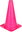 30cm Cone Pink