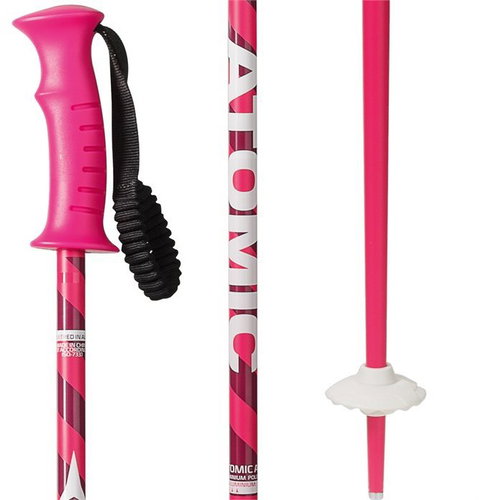 Atomic Amt Girl Pink / White size 90 cm - Ski Poles - Main image