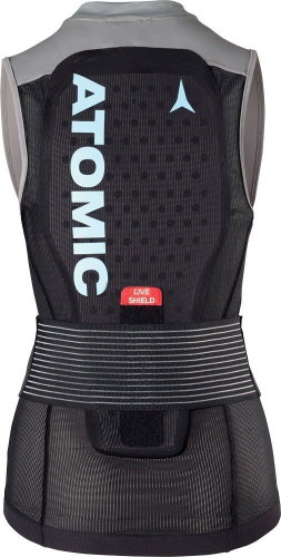 Atomic Live Shield Vest W Black/Grey Size XS - Back Protector - Main image