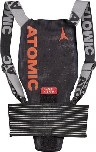 Atomic Live Shield Jr, Black, size S - Back Protector - Main image