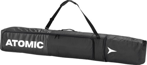 Atomic Double Ski Bag, Black/White, size 175-205cm - Ski Bag - Main image