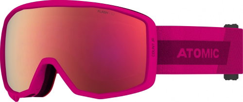 Atomic COUNT JR CYLINDRIC Berry/Pink - Ski Goggles - Main image