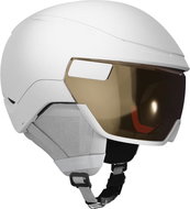 Atomic Revent GT Amid Visor HD Photo White, Heather M - Ski Helmet