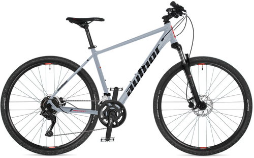 AUTHOR Mission - 16" silver/black/red - Cross Bike - Main image