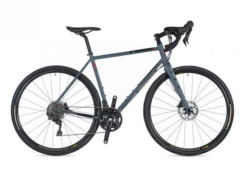 AUTHOR Ronin SL - 58 šedo-matné/červené - Gravel Bike - Main image