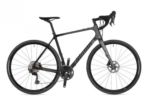 AUTHOR Guru - 50 černo-matné/stříbrné - Gravel Bike - Main image