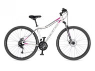 AUTHOR Vertigo ASL - 17" bílé/stříbrné/růžové - Cross Bike
