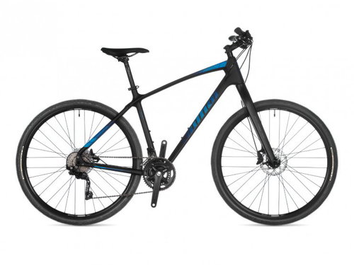 AUTHOR Avion - 18" karbon/modré/černé - Cross Bike - Main image