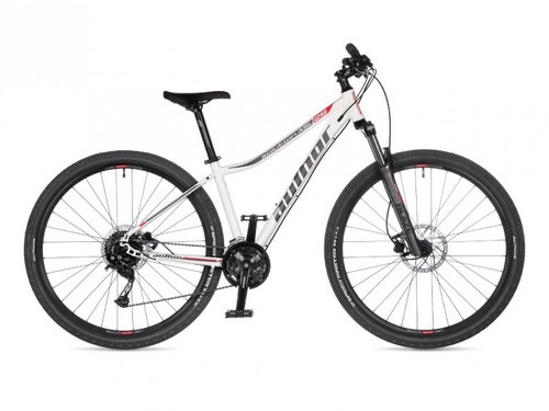 AUTHOR Solution 29 ASL - 18", white/silver/red - Mountain Bike - Main image