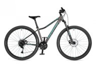 AUTHOR Solution 29 ASL - 16", silver/matte/green - Mountain Bike