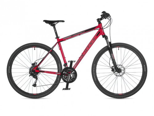 AUTHOR Vertigo 2024 - 18" red/black - Cross Bike - Main image