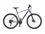 AUTHOR Grand - šedé/černé/červené - Cross Bike
