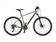 AUTHOR Mission - titan-matné/černé/červené - Cross Bike