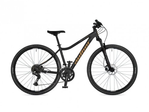 AUTHOR Airline ASL - 17" grey/black/gold - Cross Bike - Main image