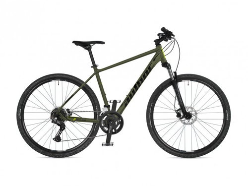 AUTHOR Airline - 18" green-gold-matte/black/alloy - Cross Bike - Main image
