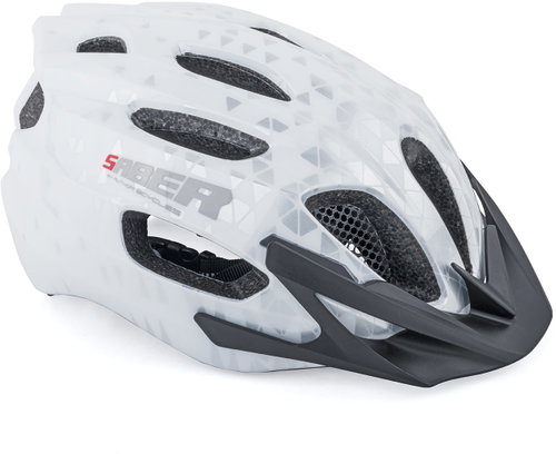 AUTHOR Saber X1 Inmold White - Bike Helmet - Main image
