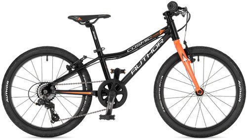 AUTHOR Cosmic 20 2025 10" Black/Orange Main image AUTHOR Cosmic 20 2025 10" Black/Orange - Children's Bike - Main image