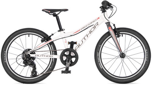 AUTHOR Record 20 2025 10" White/Silver/Red - Children's Bike - Main image