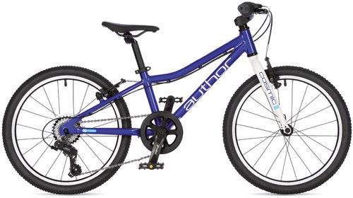 AUTHOR Cosmic 20 2026 10" Blue/White Main image AUTHOR Cosmic 20 2026 10" Blue/White - Children's Bike - Main image