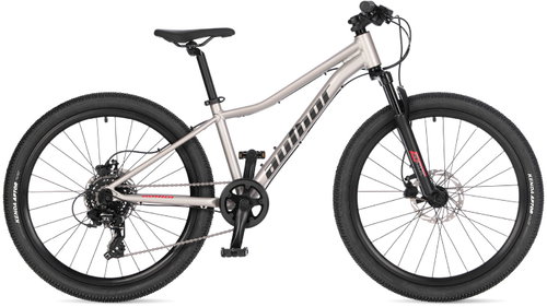 AUTHOR A-Matrix 24D 2026 12.5" Matte Titanium/Black/Red Main image AUTHOR A-Matrix 24D 2026 12.5" Matte Titanium/Black/Red - Children's Bike - Main image