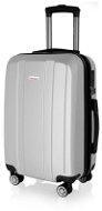 Avancea Cestovní kufr DE1024MC Stříbrný S - Cestovní kufr