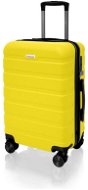 Avancea Cestovní kufr DE2708 žlutý S - Cestovní kufr