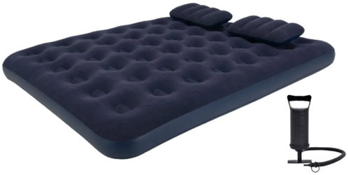 AVENLI Mat Inflatable Mattress for 2 People with 2 Pillows, including Pump, Queen Size - Air Mattress - Main image