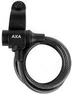 AXA Rigid 150/8 kľúč transparent antracitový - Zámok na bicykel