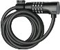 AXA Cable Resolute C8 – 180 Code Mat black - Zámok na bicykel