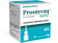 PRONTEVAQ Rapid microclysm children 6 × 3 g - Medical Device