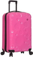 Azure SIROCCO T-1194/3-S, pink - Suitcase