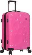 Azure SIROCCO T-1194/3-L, pink - Suitcase