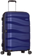 Azure SIROCCO T-1233/3-M, blue - Suitcase
