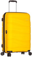 Azure SIROCCO T-1233/3-M, yellow - Suitcase