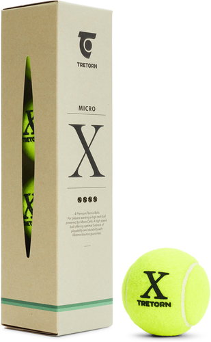 Tretorn Micro X 4-Pack - Tennis Ball - Main image