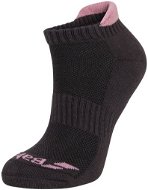 Babolat 2 Pairs Invisible W, Black/Pink - Socks