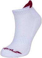 Babolat 2 Pairs Invisible White/Red, size 35-38 - Socks