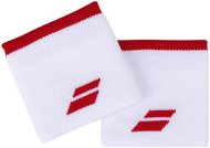 Babolat Wristband Logo, White/Tomato Red - Wristband
