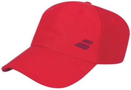 Babolat Cap Basic Logo JR, Tomato Red, size UNI - Baseball Cap - Main image