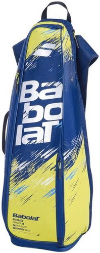 Babolat Backracq blue- yell. lime - Sports Bag - Main image