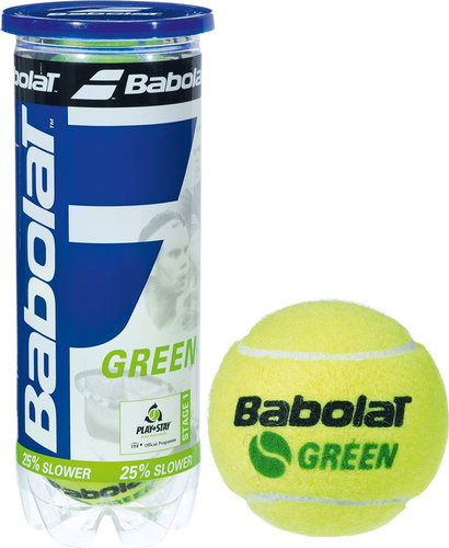 BABOLAT GREEN X 3 - Tennis Ball - Main image