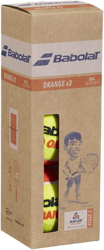 Babolat Orange X 3 - Tennis Ball - Main image