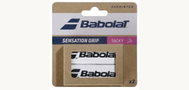 Babolat Sensation Grip X2 white - Tennis Racket Grip Tape