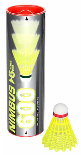 AVENTO Multipack 3pcs Nimbus 600, red, tube 6 pcs - Shuttlecock - Main image