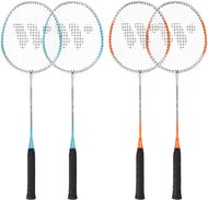 WISH Steeltec 416K zeleno-modrý - Badmintonový set