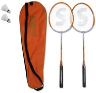 Badmintonový set SEDCO Sada TORNADO 2006S 2 rakety + míčky - Badmintonový set