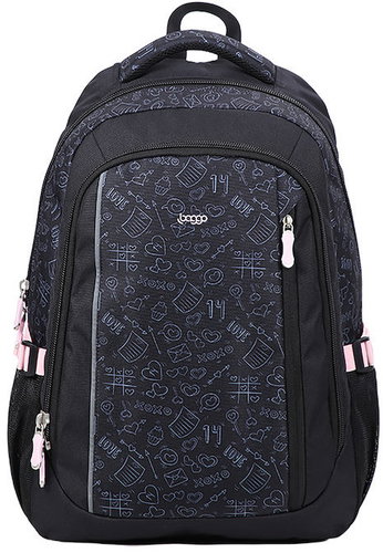 BAGGO Groovy Pinky Teens - Backpack - Main image